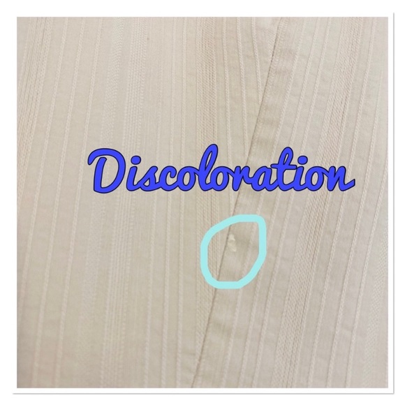 Ann Taylor Cream Striped Blazer Jacket, Size 8 - Picture 9 of 16